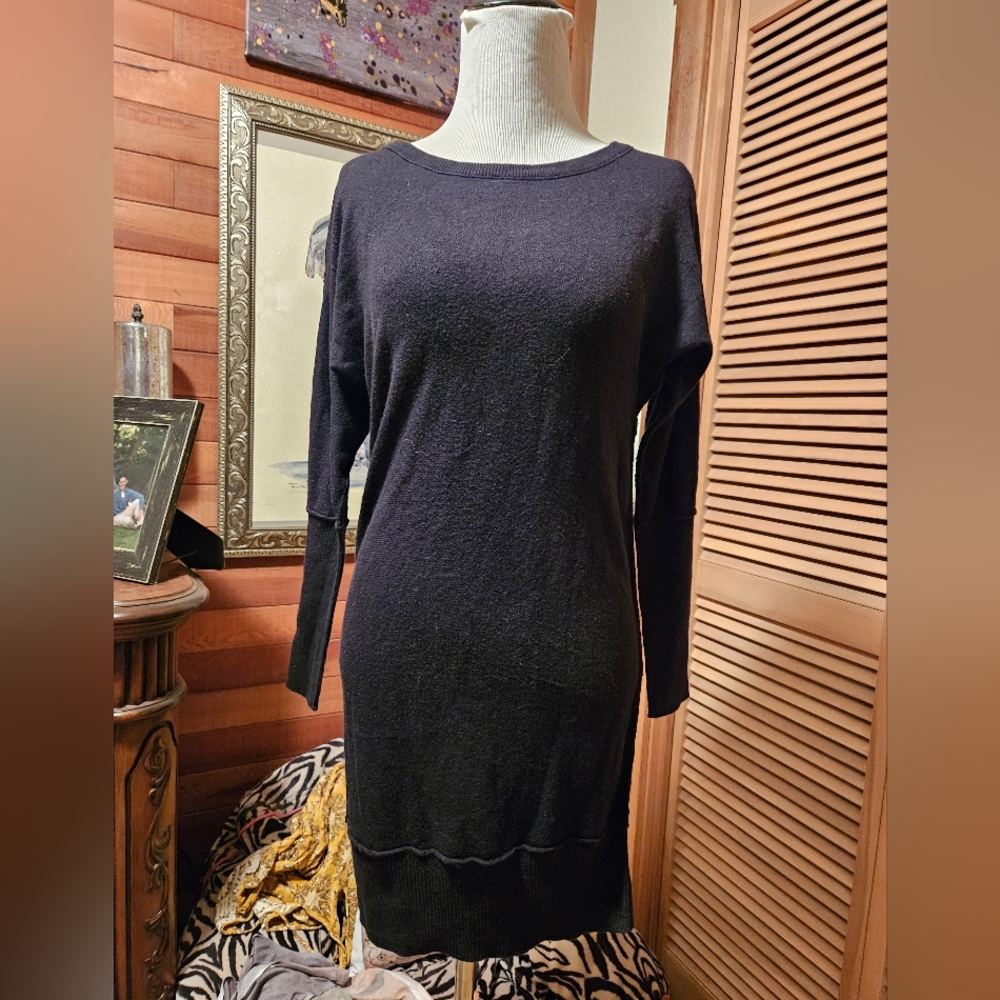 Black gap long black sweater